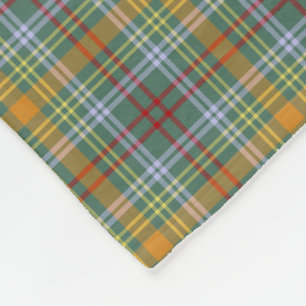 Couverture Polaire Plaid coloré O'Brien Tartan