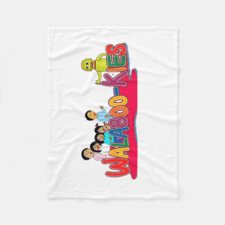 Couverture Polaire plaid familial Walabookies
