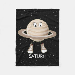 Couverture Polaire Planète Saturne & étoiles
