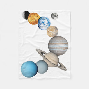 Couverture Polaire Planètes du système solaire (Couleur modifiable)