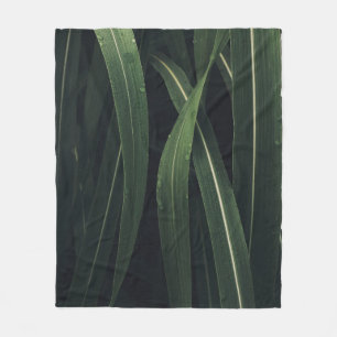 COUVERTURE POLAIRE PLANTE VERT