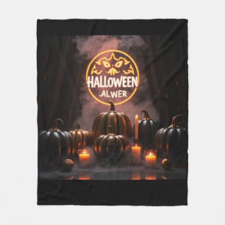 Couverture Polaire Plaque de luxe en fausse fourrure pour Halloween 2