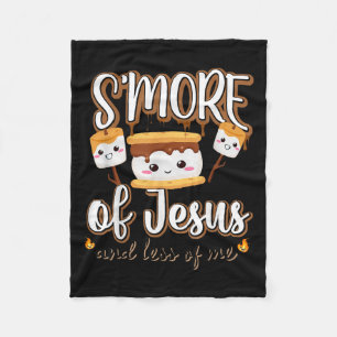 Couverture Polaire Plus De Jésus Moins De Moi Camping Chrétien Camper