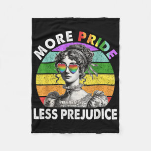 Couverture Polaire Plus Fierté Moins Préjugé Mois De Fierté Lgbtq Gay