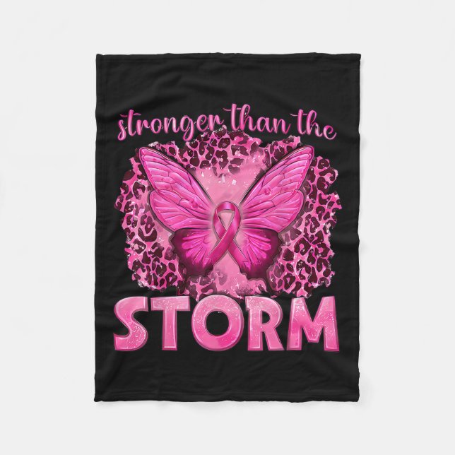 Couverture Polaire Plus Forte Que La Tempête Avec Le Papillon Canc Du (Devant)