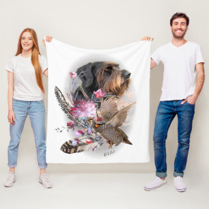 Couverture Polaire Pointer allemand à poil dur   