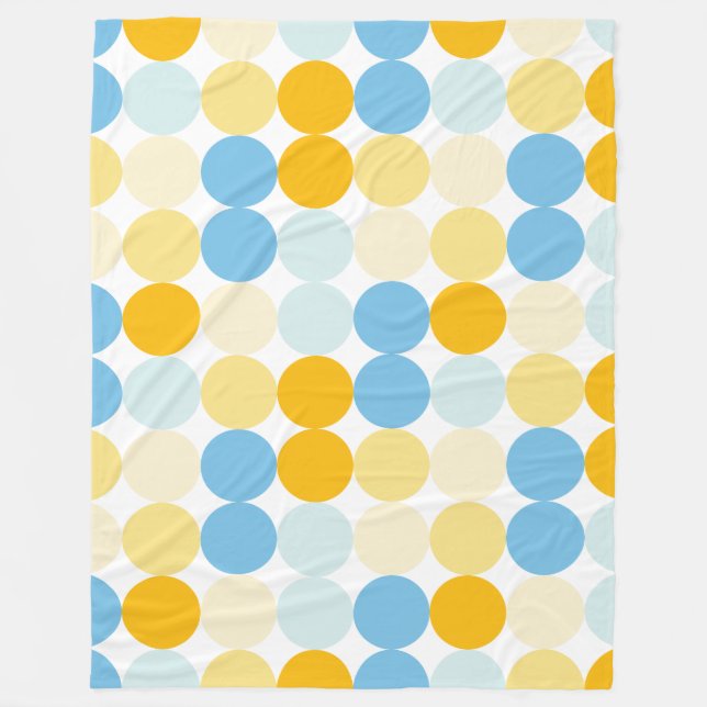 Couverture Polaire Points de couleur 02 (Devant)