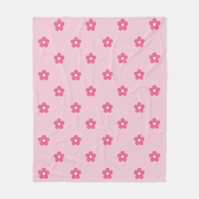 Couverture Polaire Points de floraison (Devant)