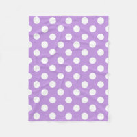 Pois blancs sur lilas