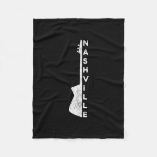Couverture Polaire Poison de Nashville Guitar Country Music Lovers
