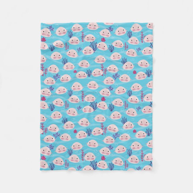 Couverture Polaire Poisson de lard (Devant)