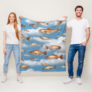 Couverture Polaire Poisson pluvieux