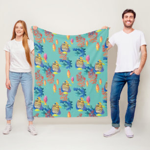 Couverture Polaire Poissons et coraux tropicaux
