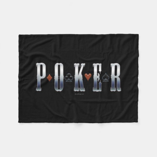 Couverture Polaire Poker (Devant (Horizontal))