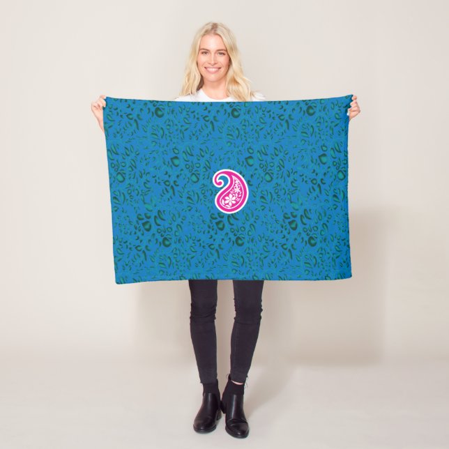 Couverture Polaire police, art, magenta, symbole, cercle, motif, logo (En situation)