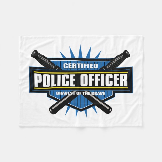 Couverture Polaire Policier certifié (Devant (Horizontal))