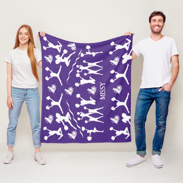 Couverture Polaire Pom-pom girl (En situation)