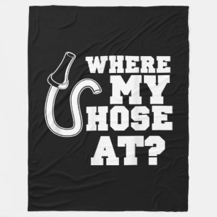 Couverture Polaire Pompier Hose Humour Adulte Pour Les Pompiers