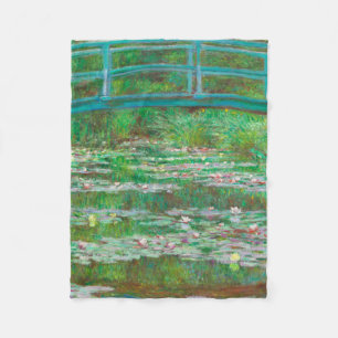 Couverture Polaire Pont japonais Monet
