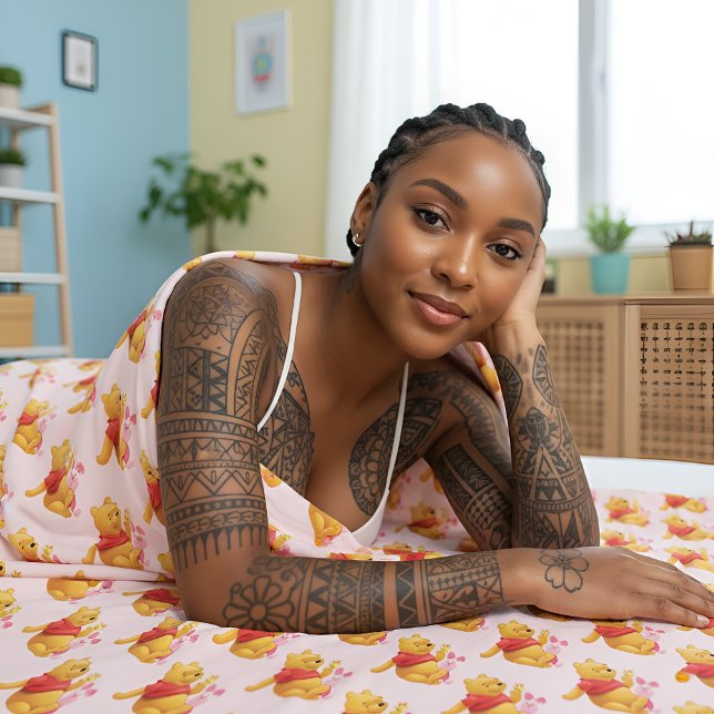 Couverture Polaire Pooh Fleece Blanket (Créateur téléchargé)