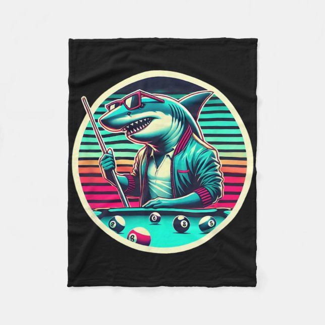 Couverture Polaire Pool Shark Master Le Jeu Avec Précision Et Compéte (Devant)