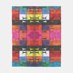 Couverture Polaire Pop art no.1 par Yeshaya Dank - unité et harmonie