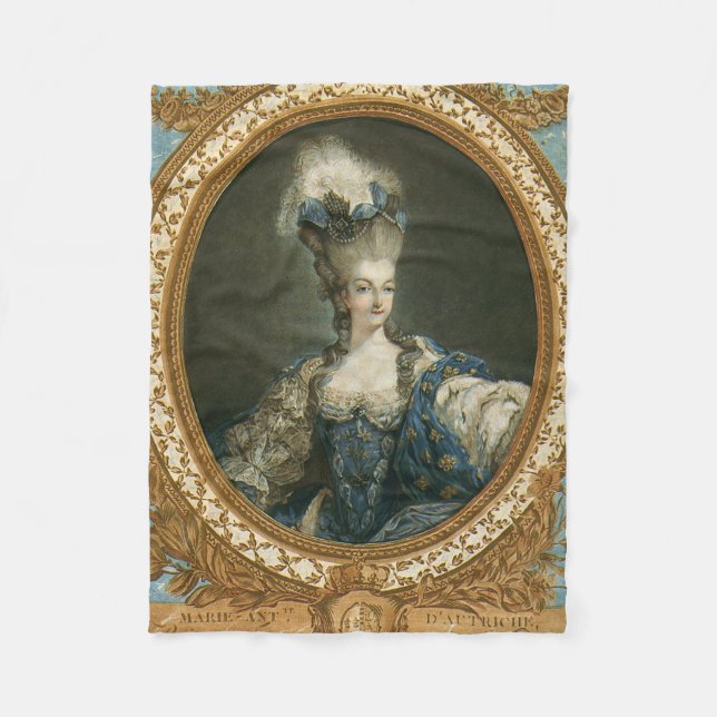 Couverture Polaire Portrait de Janinet de Marie-Antoinette (Devant)