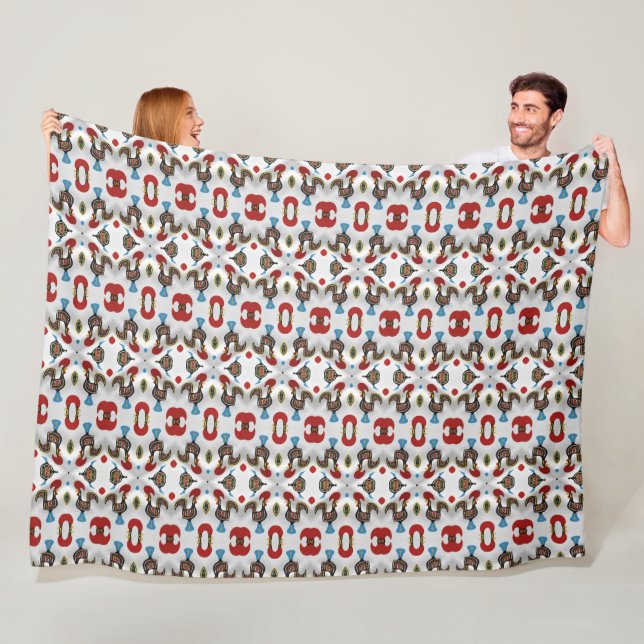 Couverture Polaire Portuguese designs  (En situation)