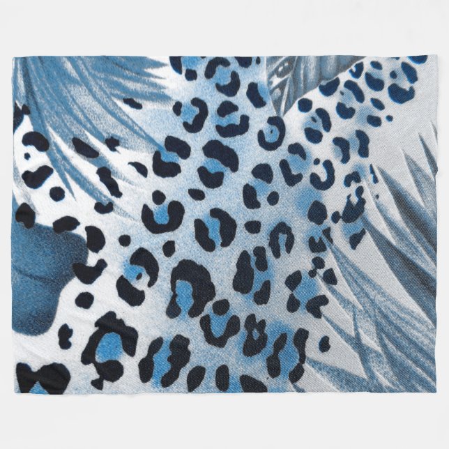 Couverture Polaire Poster de animal (Devant (Horizontal))