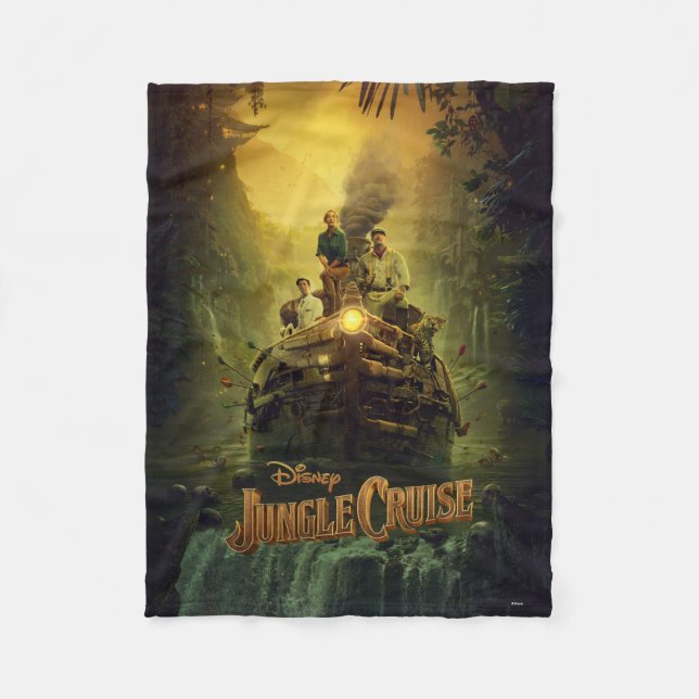 Couverture Polaire Poster du film Jungle Cruise (Devant)