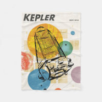 Poster du télescope spatial Kepler.