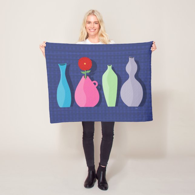 Couverture Polaire Poterie (En situation)