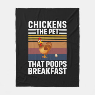Couverture Polaire Poulet D'Art Poulet L'Animal De Compagnie