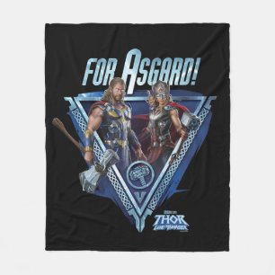 Couverture Polaire Pour Asgard ! Thor et puissant Thor Graphic
