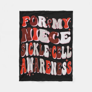 Couverture Polaire Pour Ma Nièce Sickle Cell Awareness World Sickle C