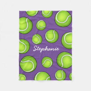 Couverture Polaire Pourpre nommé fait sur commande de tennis