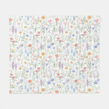 Prairie de fleurs sauvages coquette