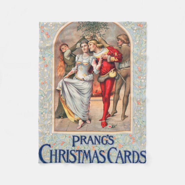 Couverture Polaire Prang's Christmas Card (ca. 1886)  (Devant)