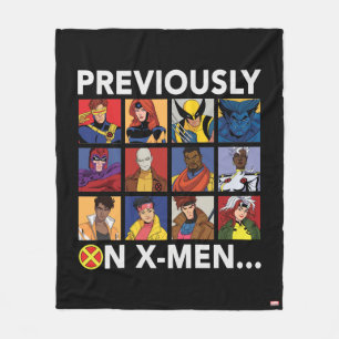 Couverture Polaire "Précédemment Sur X-Men..."