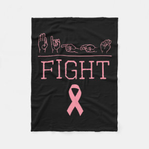 Couverture Polaire Pride Asl Lutter Contre Le Cancer Du Sein Sensibil