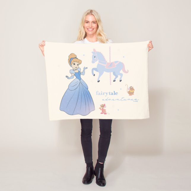 Couverture Polaire Princesse Cendrillon | Fairytale Adventures (En situation)