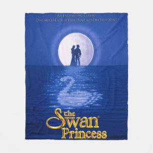 Couverture Polaire Princesse classique Fleece Blanket de cygne