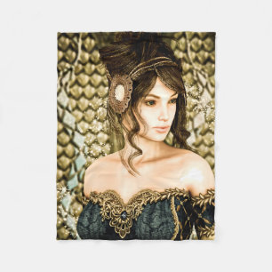 Couverture Polaire Princesse de conte de fées