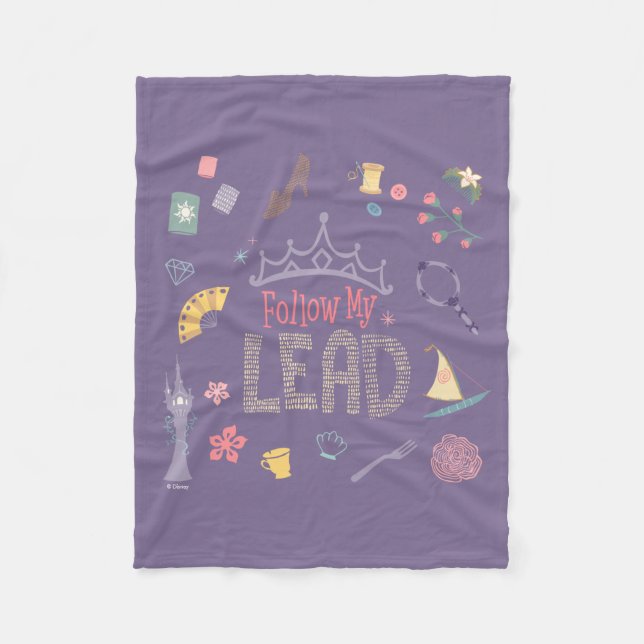 Couverture Polaire Princesse Disney | Suivre mon prospect (Devant)