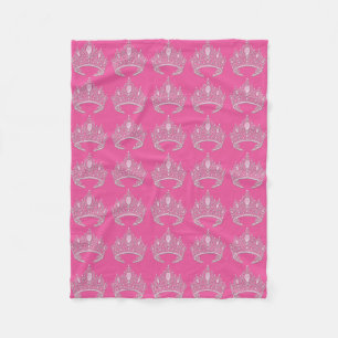 Couverture Polaire Princesse Tiara Fleece Blanket