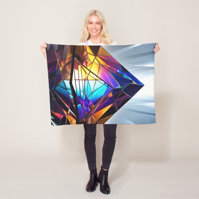 Couverture Polaire Prismatique (En situation)
