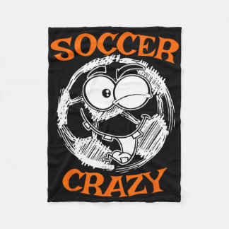 Couverture Polaire Produits Soccer Crazy Pour Enfants Football Toddle
