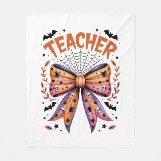Couverture Polaire Prof Halloween effrayant