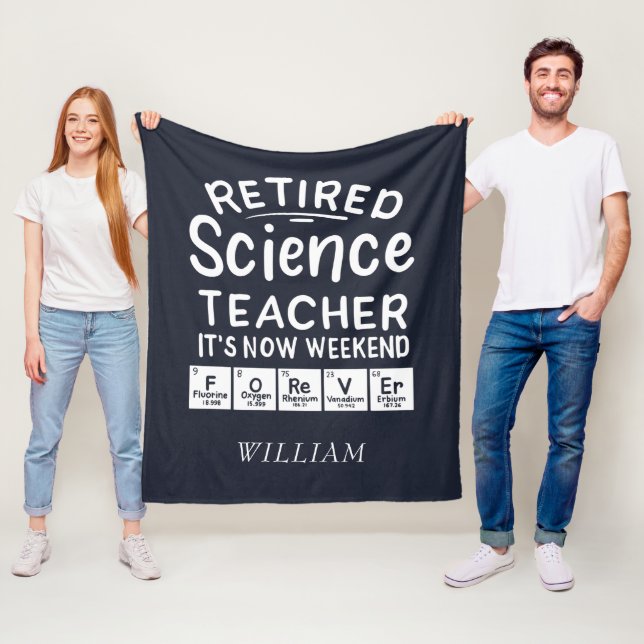 Couverture Polaire Professeur de sciences à la retraite C'est le week (En situation)
