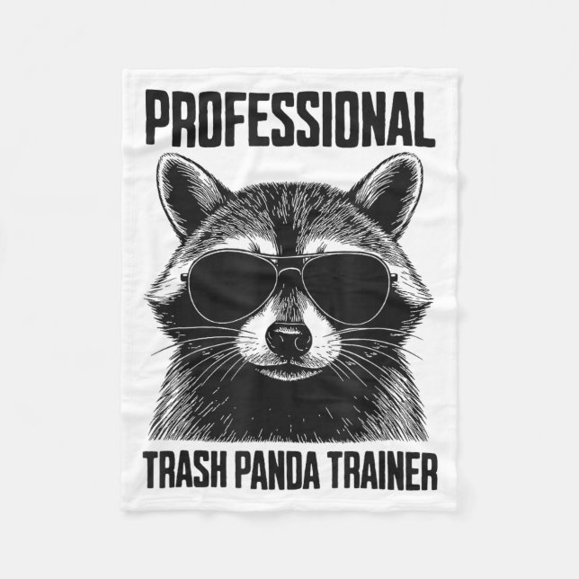 Couverture Polaire Professional Trash Panda Trainer  (Devant)